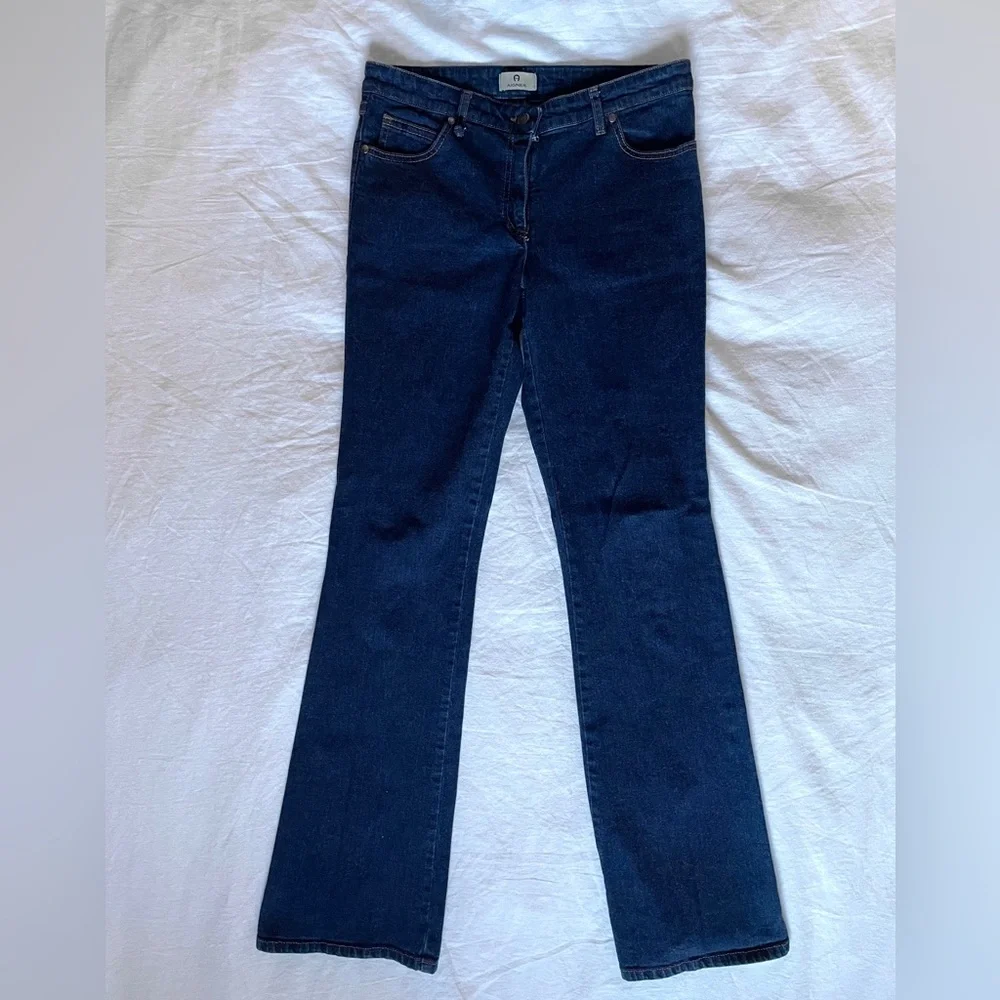 Aigner Vintage Designer Denim Bootcut Jeans - Picture 1 of 6